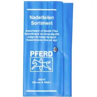 PFERD TOOLS 12704082 PAARD TOOLS precisie naaldvijl set 12-delig In roltas 160 mm Zwitserse kap 1, medium Lengte 160 mm 1 set(s)