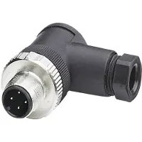 Phoenix Contact 1681101 Sensor/actuator connector, niet geassembleerd M12 Aantal polen (sensoren): 4 Stekker, haaks 1 stuk(s)