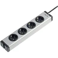 Ehmann 4-voudige stekkerdoos Aluminium Ehmann