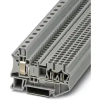 Phoenix Contact 3033139 Doorgangsserieklem 10.3 mm Schroeven Grijs 50 stuk(s)