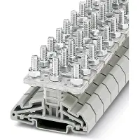Phoenix Contact 3049547 Verbinder voor hoge stroomsterkten 16 mm Boutaansluiting Toewijzing: Dubbel Grijs 25 stuk(s) Piece