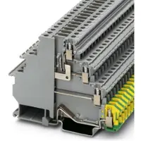 Phoenix Contact 3011067 Installatieklem voor aardleider 6.2 mm Schroeven Grijs 50 stuk(s)