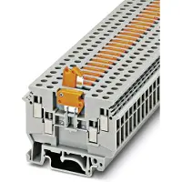 Phoenix Contact 2776044 Doorgangsserieklem 6.2 mm Schroeven Grijs 50 stuk(s)