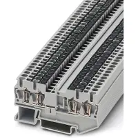 Phoenix Contact 3031636 Doorgangsserieklem 5.2 mm Spanveer Grijs 50 stuk(s)