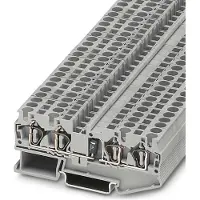 Phoenix Contact 3037795 Componentenserieklem 6.2 mm Spanveer Grijs 50 stuk(s)