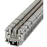 Phoenix Contact 2777056 Doorgangsklem 27 mm Schroefklem, Stekker Grijs 10 stuk(s) Piece