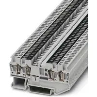 Phoenix Contact ST 1,5-QUATTRO-U 3038600 Doorgangsserieklem Aantal polen: 2 0.08 mm² 1.5 mm² Grijs 50 stuk(s) Piece