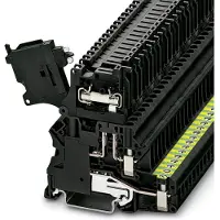 Phoenix Contact 3070053 Zekering-serieklem 6.2 mm Schroeven Zwart 50 stuk(s)