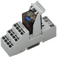 Wago 858-304 Relaismodule (modulair) Nominale spanning: 24 V/DC Schakelstroom (max.): 5 A 4x wisselcontact 1 stuk(s)