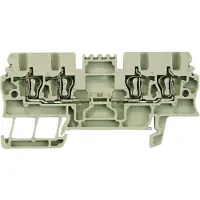 Weidmuller 1826970000 Doorgangsserieklem Spanveer Donkerbeige 100 stuk(s)
