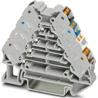 Phoenix Contact 1162613 Rangeerverdeler Push-In-klem Grijs 10 stuk(s)
