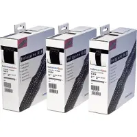 Hellermanntyton 170-80250 HLB25-PET-BK Gevlochten slang Zwart Polyester 10 tot 10 mm 10 m