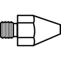 Weller DS 113HM Soldeer zuigmond Heteluchtmondstuk Grootte soldeerpunt 1.2 mm Lengte soldeerpunt: 18 mm Inhoud: 1 stuk(s)