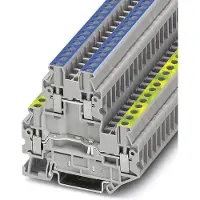 Phoenix Contact 3046731 Doorgangsserieklem 5.2 mm Schroeven Grijs 50 stuk(s) Piece