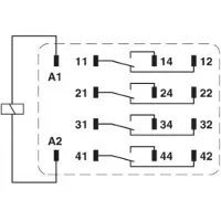 Phoenix Contact REL-IR4/L-120AC/4X21AU Industrieel relais Piece 10 stuk(s)