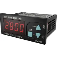 Enda ETM2432-230 Tijdrelais Multifunctioneel 230 V/AC 1 stuk(s) Tijdsduur: 0.01 - 99.59 min. 2x wisselcontact