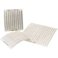 Weidmuller 1630200001 Wit 10 stuk(s)