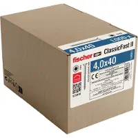 Fischer 573048 Spaanplaatschroef 40 mm TX 1000 stuk(s)