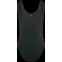 Calvin Klein Swimwear Badpak zwart / wit
