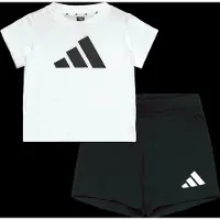 Adidas Trainingspak 'ESSENTIALS T-SHIRT' zwart / wit