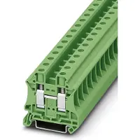 Phoenix Contact 3046333 Doorgangsserieklem 10.2 mm Schroeven Groen 50 stuk(s)