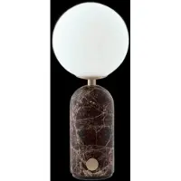 Globen Lighting Torrano draagbare tafellamp Bruin marmer