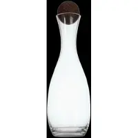 Sagaform Nature karaf met kurkbal 1,5 l Transparant-donkerbruin