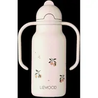Liewood Thermoskan 'Kimmie 250 ml' crème / lichtgrijs / spar / donkeroranje