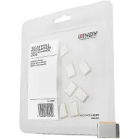 Lindy Sleutel voor USB-C-poort Set van 10 stuks Oranje Zonder sleutel