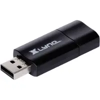 Xlyne Wave USB-stick 16 GB Zwart, Oranje 7116000 USB-A 2.0