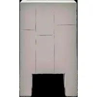 House Doctor Brick Bijzettafel 30x50,5 Cm Zand - Bijzettafels & buffetten Ijzer Sand - 900000120