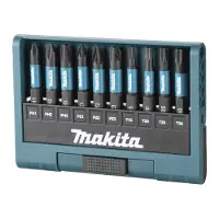 Makita Impact Black Bit-Set 10-tlg E-12011 Bitset