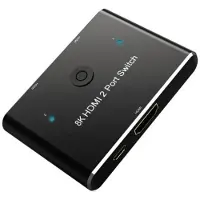 Roline HDMI schakelaar | 2 naar 1 | HDMI2.1 (8K 60Hz + HDR)