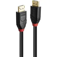 Lindy DisplayPort Aansluitkabel DisplayPort-stekker, DisplayPort-stekker 10.00 m Zwart 41169 Vergulde steekcontacten DisplayPort-kabel