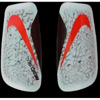 Nike Mercurial Lite Scheenbeschermers Zilver Bordeauxrood Oranje Beige