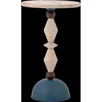 Bloomingville Mannelli bijzettafel blauw