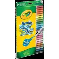 Crayola Filzstifte - 24 st. - Super Tipps - Mehrfarbig - - One Size - Filzstifte