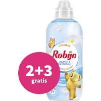 Robijn 2+3 gratis: Wasverzachter Jasmijn en Sandelhout 39 Wasbeurten 780 ml