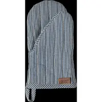 OYOY Striped denim ovenwant Blue