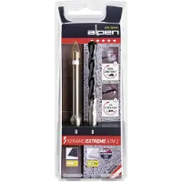 Alpen 300082100 Glas- en keramiekborenset 2-delig 8 mm 1/4 (6.3 mm), Cilinderschacht 1 set(s)