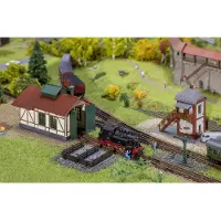 Faller 222108 N Lokaalbaan-locomotiefloods met blokpost