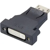 Renkforce RF-4212237 DisplayPort / DVI Adapter [1x DisplayPort stekker - 1x DVI-bus 24+5-polig] Zwart