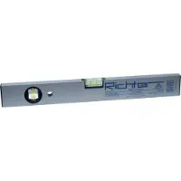 Richter 9010900 Metalen waterpas 400 mm 0.5 mm/m