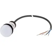 Eaton C22-L-W-24-P62 Signaallamp Plat Wit 24 V DC/AC 1 stuk(s)