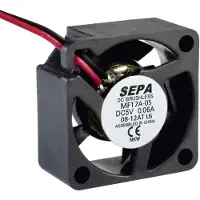 SEPA MF17A05 Axiaalventilator 5 V/DC 0.9 m³/h (l x b x h) 17 x 8 x 17 mm