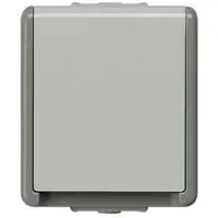 Siemens 5UB4717 Wandcontactdoos met randaarde Delta Grijs Schakelmateriaal 1 stuk(s)