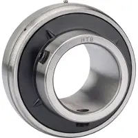 HTB UC 206 / YAR 206 / GYE 30 KRRB Spanlagerinzetstuk Boordiameter 30 mm Buitendiameter 40.5 mm