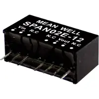MEAN WELL SPAN02B-05 DC/DC-convertermodule 400 mA 2 W Aantal uitgangen: 1 x Inhoud 1 stuk(s)