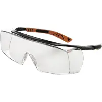 Univet 5X7 5X7-01-00 Overzetbril Met anti-condens coating, Incl. UV-bescherming Zwart, Oranje EN 166 DIN 166