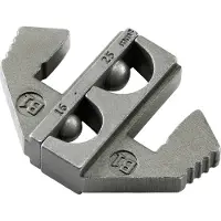 Toolcraft PLE-0B1 Krimp-onderdelen Ongeïsoleerde kabelschoenen Krimpbereik: 16 tot 25 mm² Geschikt voor merk: PZ-500